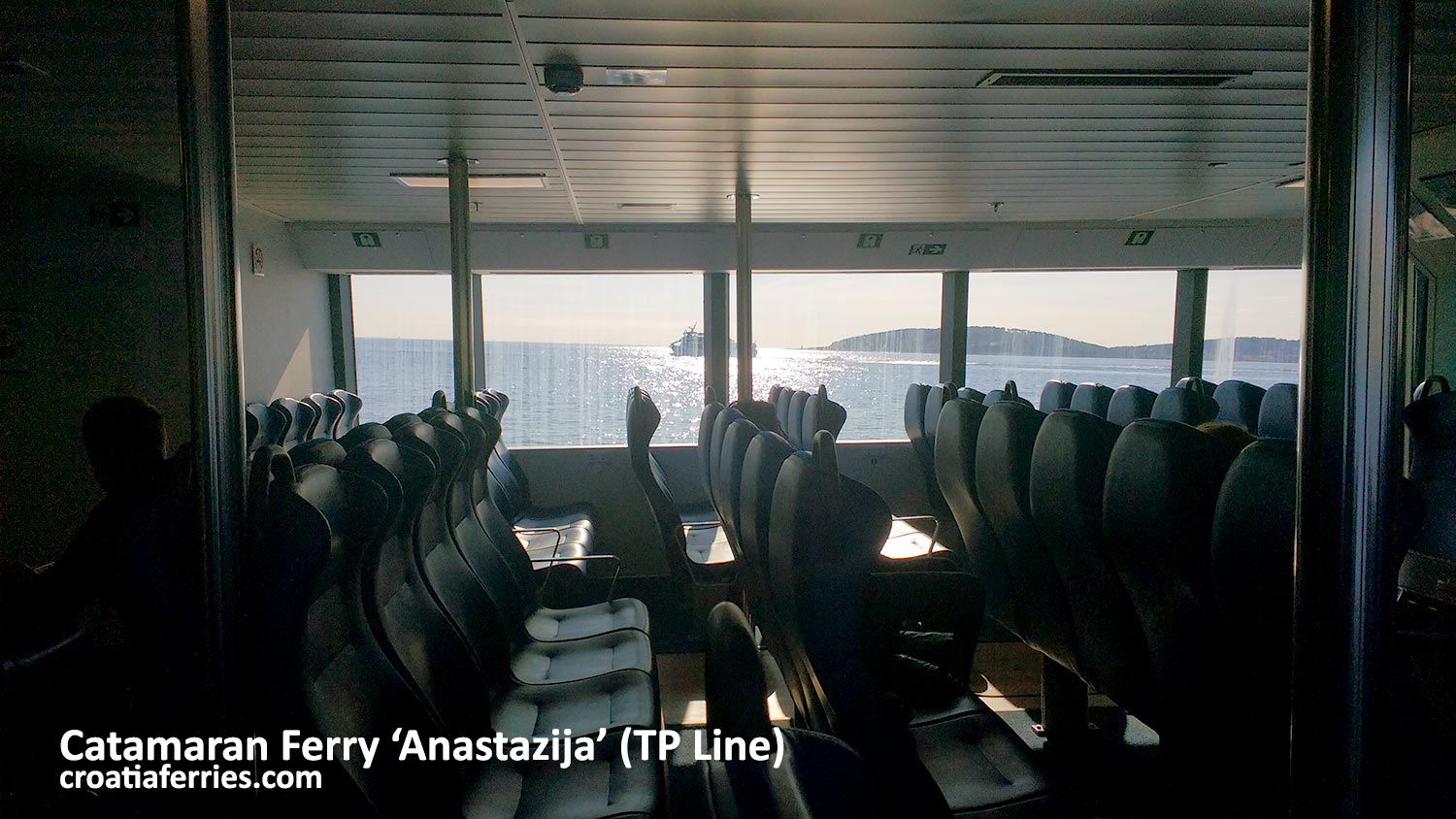 catamaran ferry interior