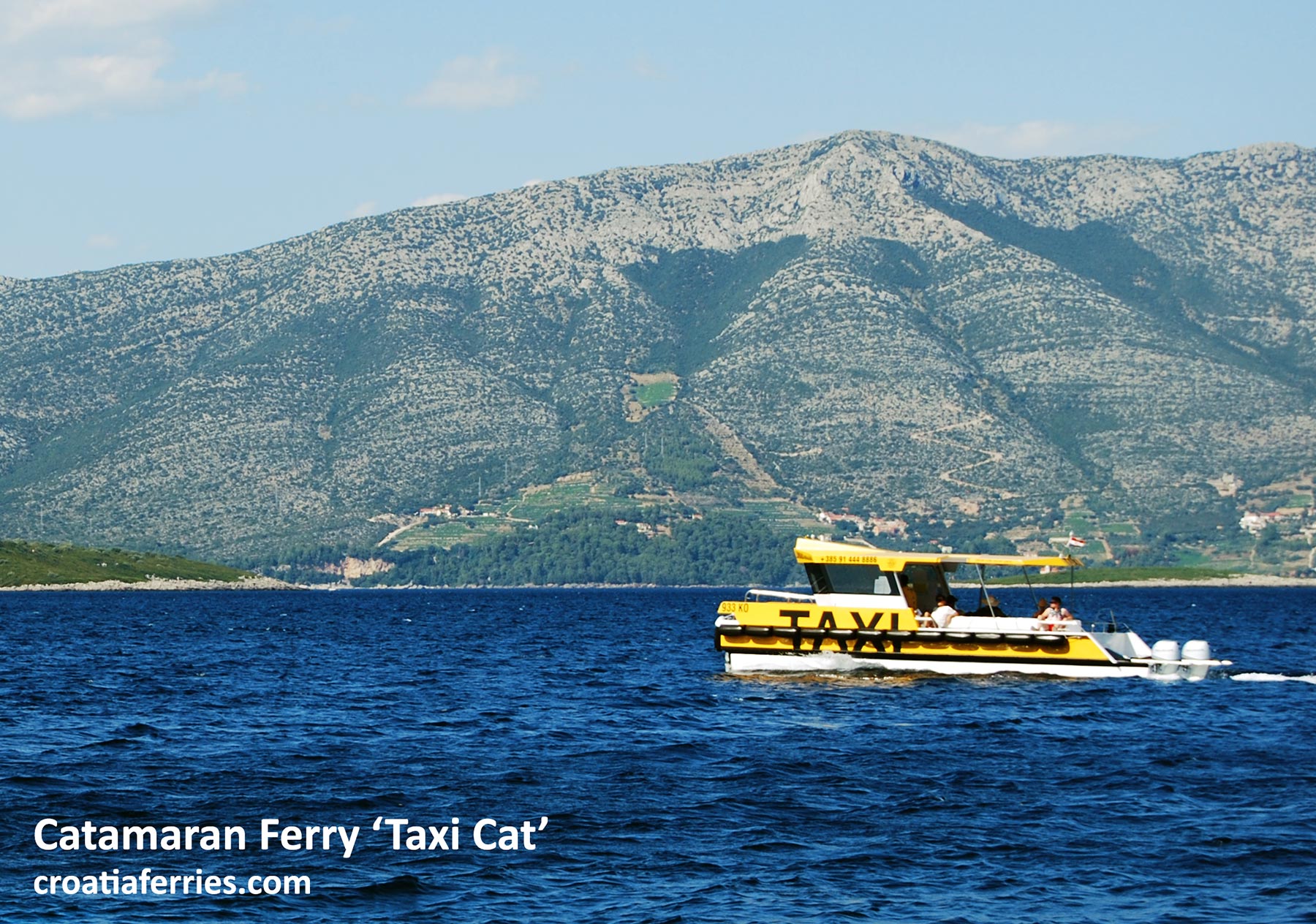 catamaran ferry croatia